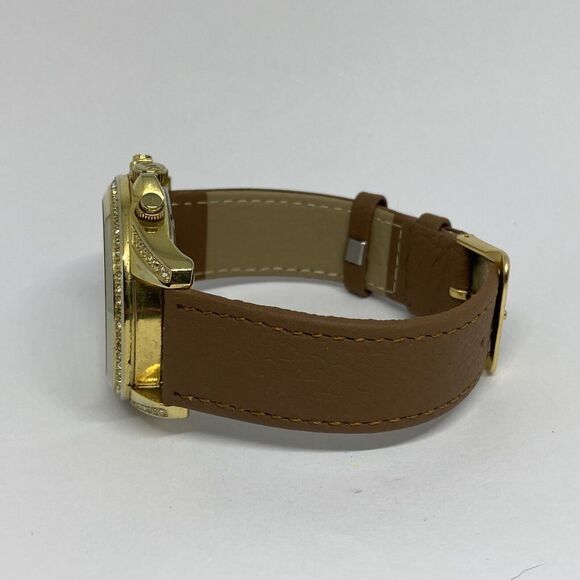 COPY - Michael Kors Blair MK5166 Women's Brown Leather Analog Dial Quartz Watch… - Picture 9 of 12